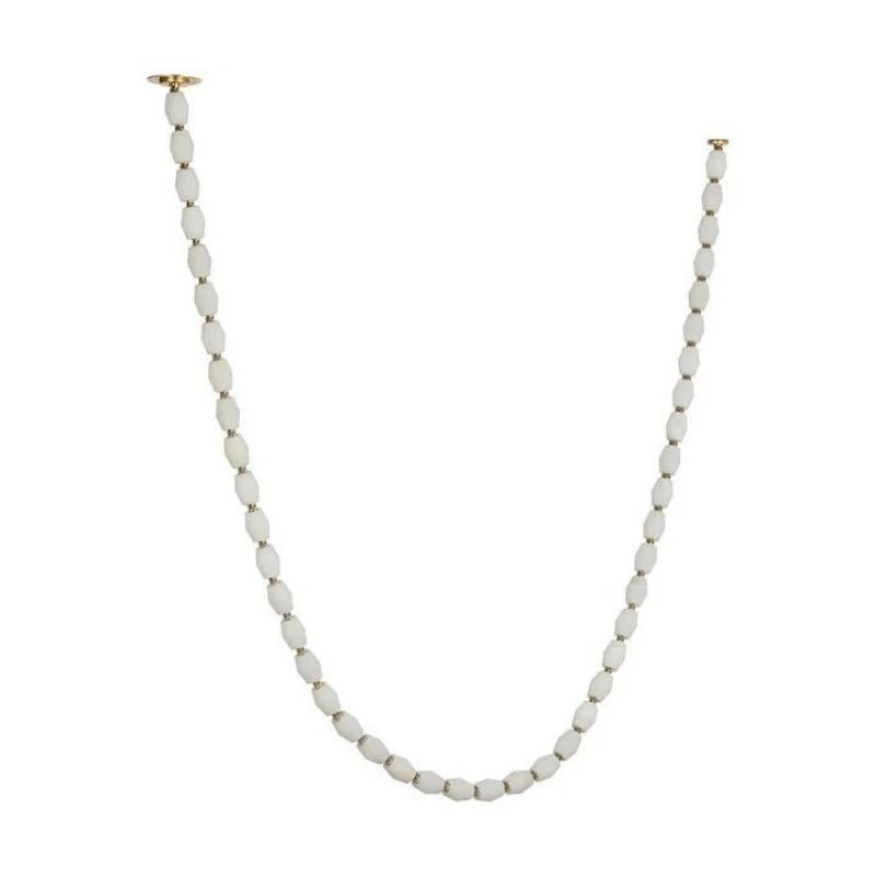 Danette Alabaster Pearl Necklace Chandelier