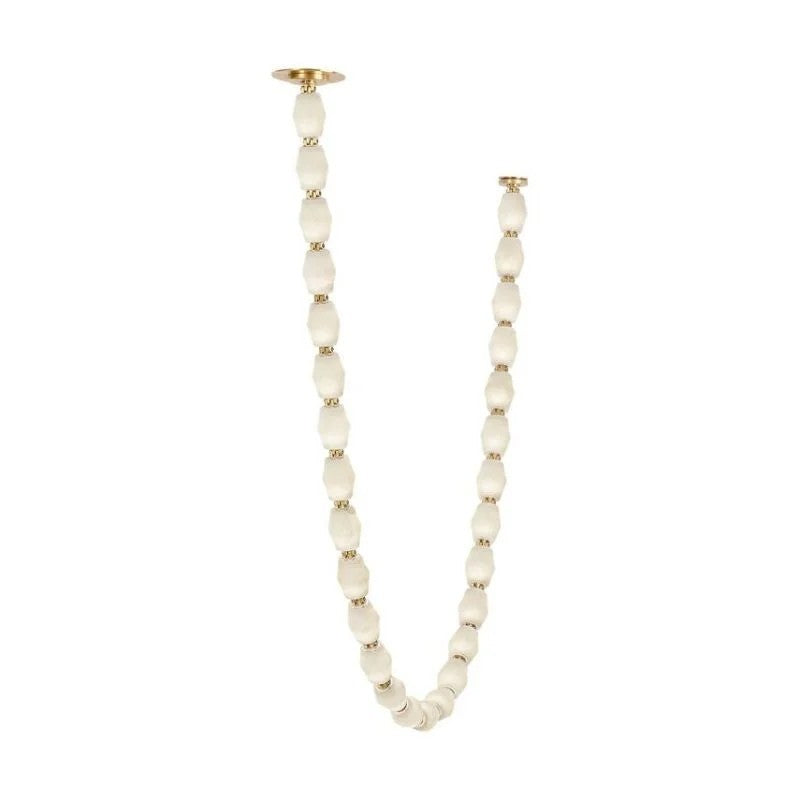 Danette Alabaster Pearl Necklace Chandelier