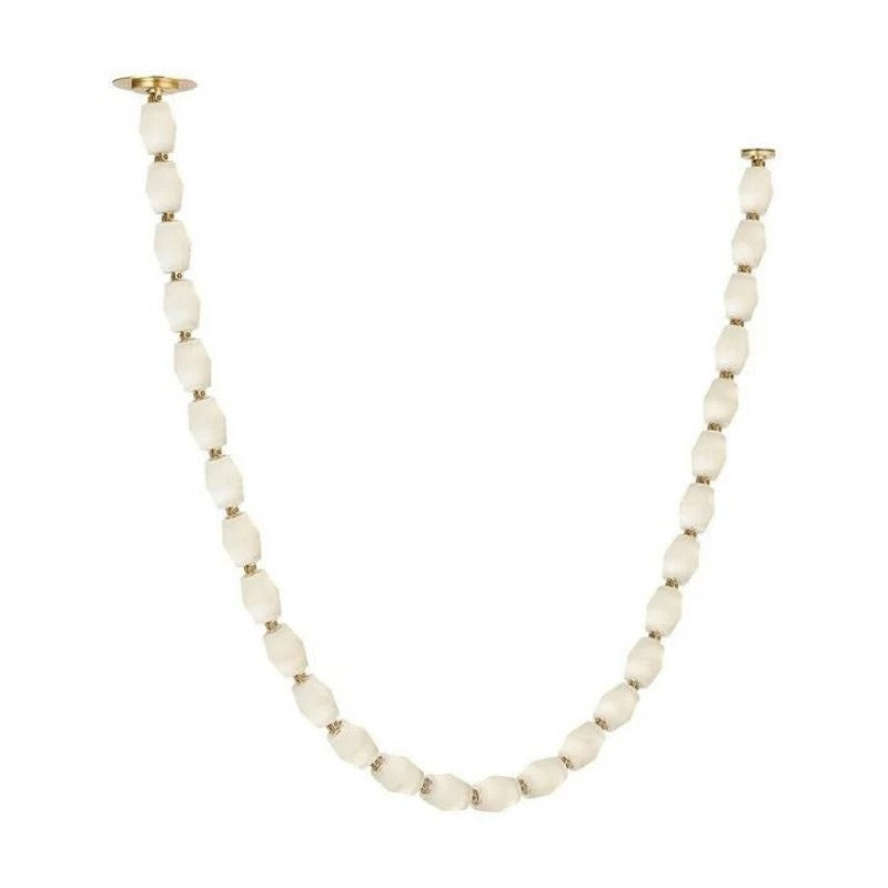 Danette Alabaster Pearl Necklace Chandelier