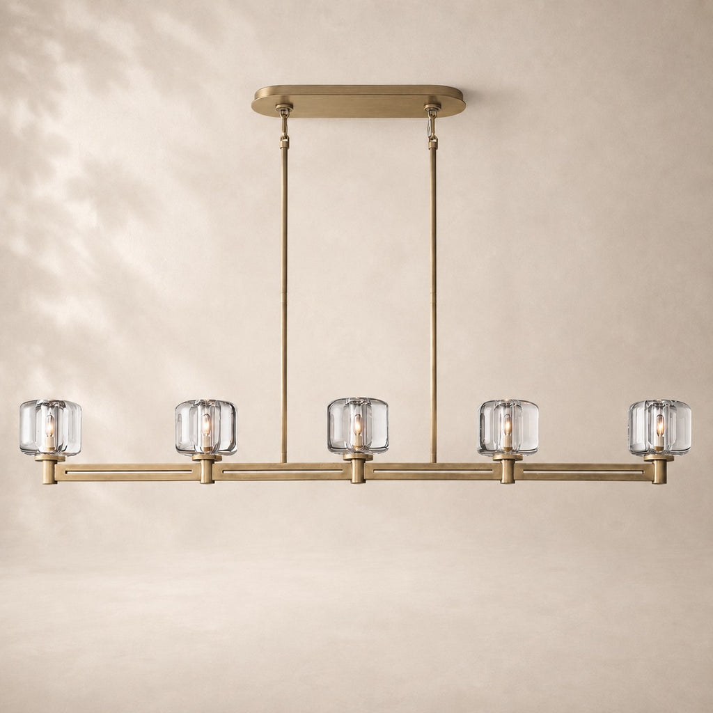 Demelle Linear Chandelier 54"