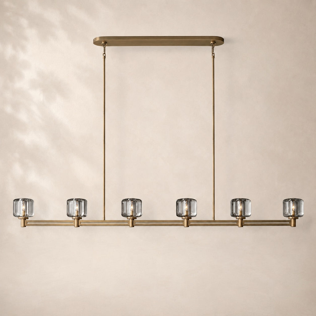 Demelle Linear Chandelier 72"
