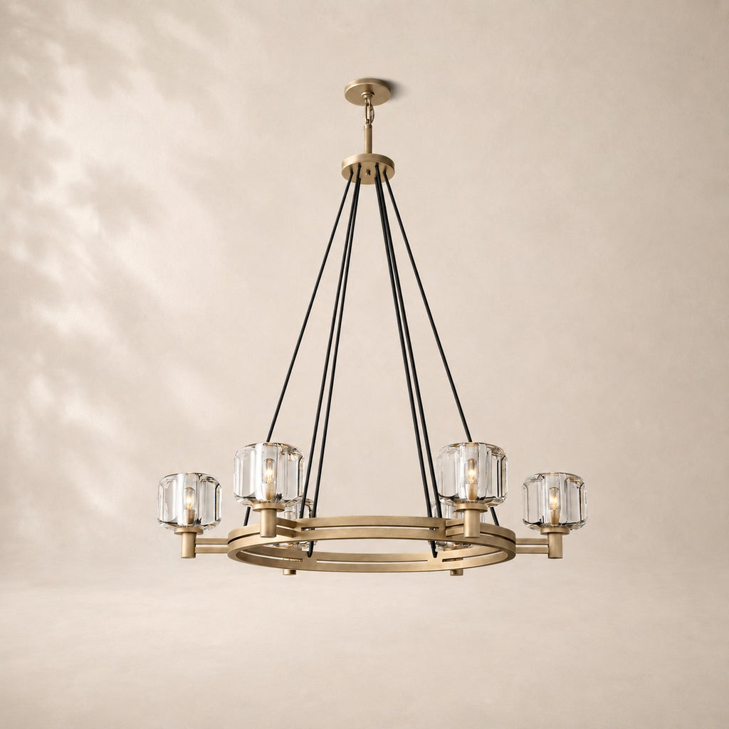 Demelle Round Chandelier 36"