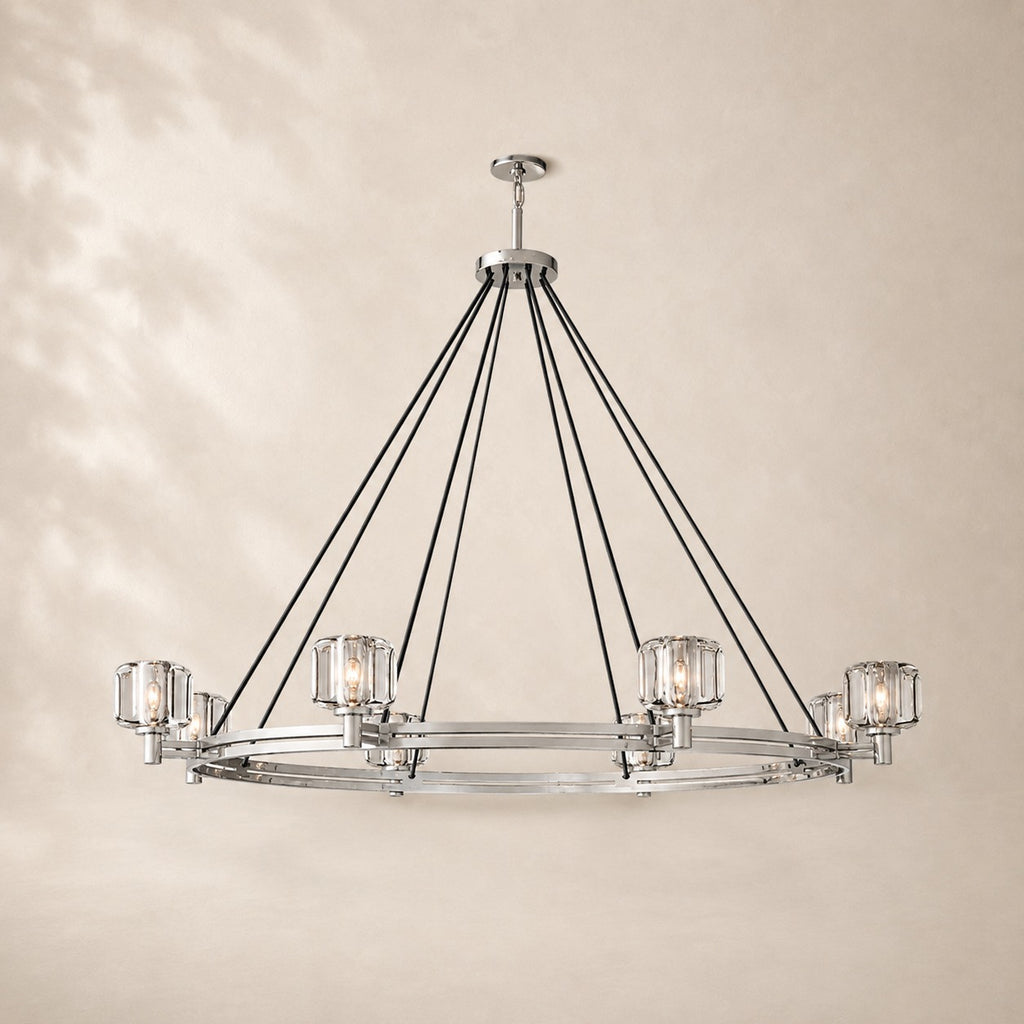 Demelle Round Chandelier 60"