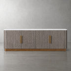 Finelle Fluted Media Console