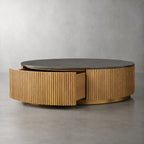 Finelle Round Storage Coffee Table