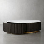 Finelle Round Storage Coffee Table