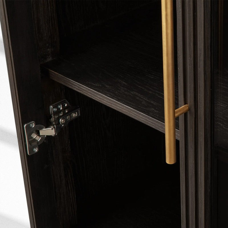 Finelle Glass Tall Cabinet