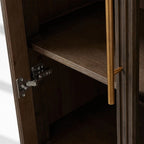 Finelle Glass Tall Cabinet