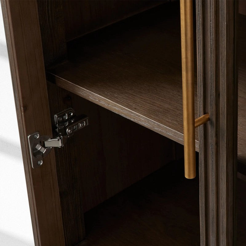Finelle Glass Tall Cabinet
