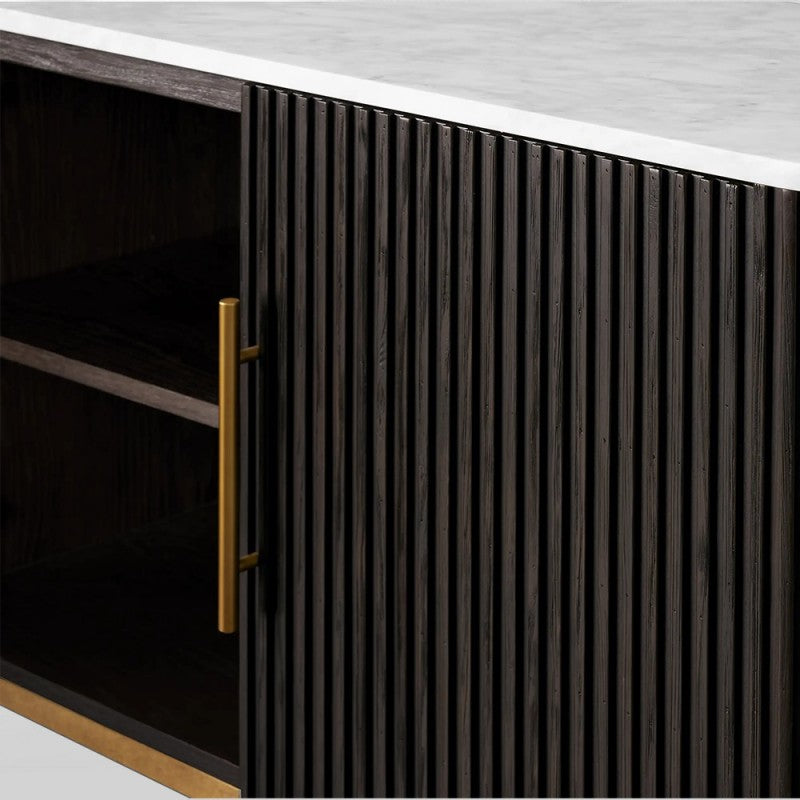 Finelle Fluted Media Console
