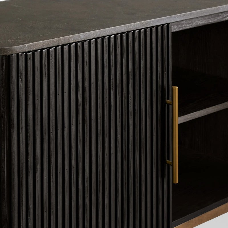 Finelle Fluted Media Console