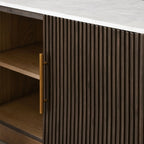 Finelle Fluted Media Console