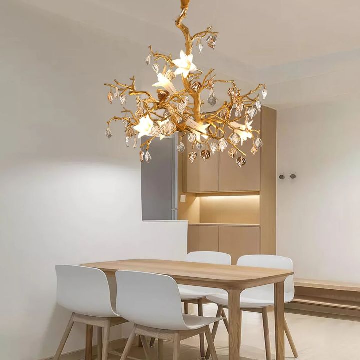 Luxury Flower Tree Tiered Branch Chandelier