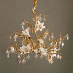 Luxury Flower Tree Tiered Branch Chandelier