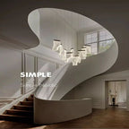 Flame Cluster Round Chandelier