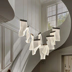 Flame Cluster Round Chandelier