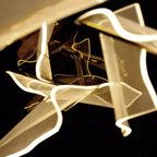 Flame Cluster Round Chandelier