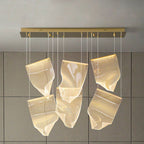 Flame Cluster Round Chandelier