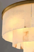 Fliza Alabaster 4 Tier Chandelier