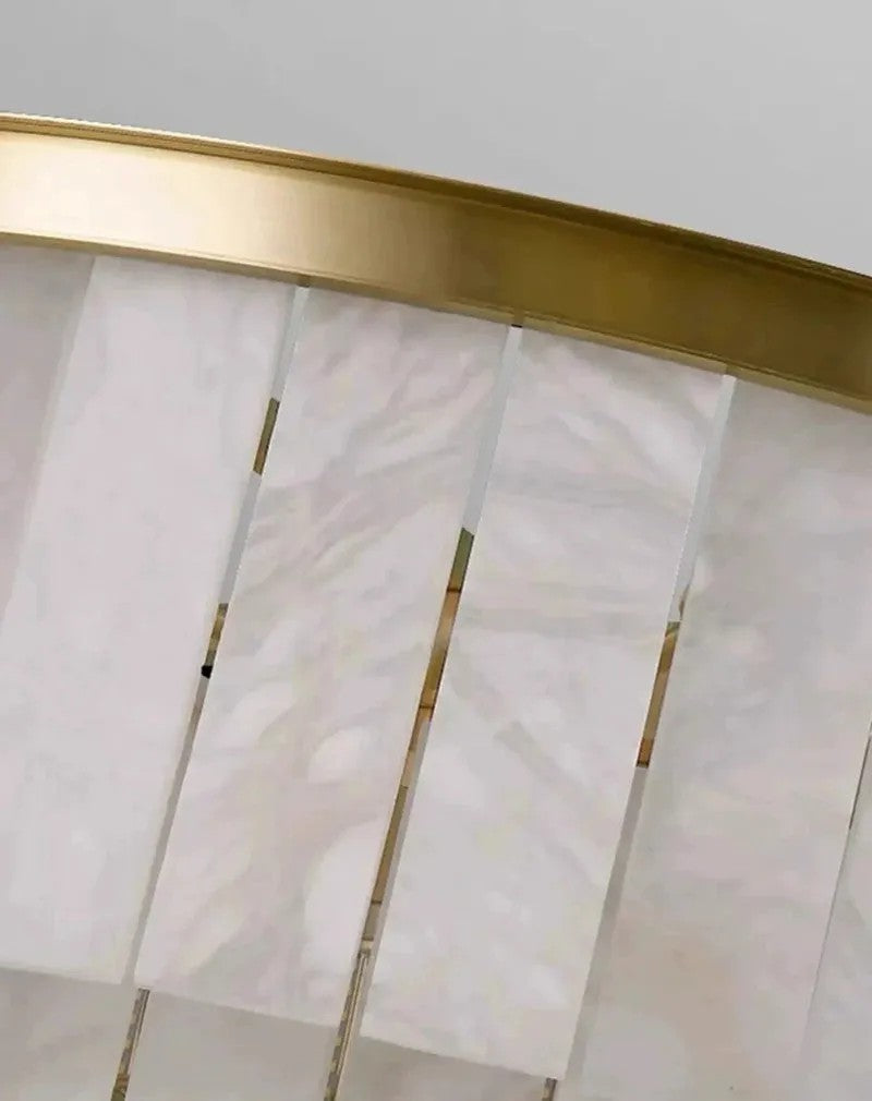 Fliza Alabaster 2 Tier Chandelier