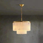 Fliza Alabaster 2 Tier Chandelier