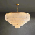 Fliza Alabaster 5 Tier Chandelier