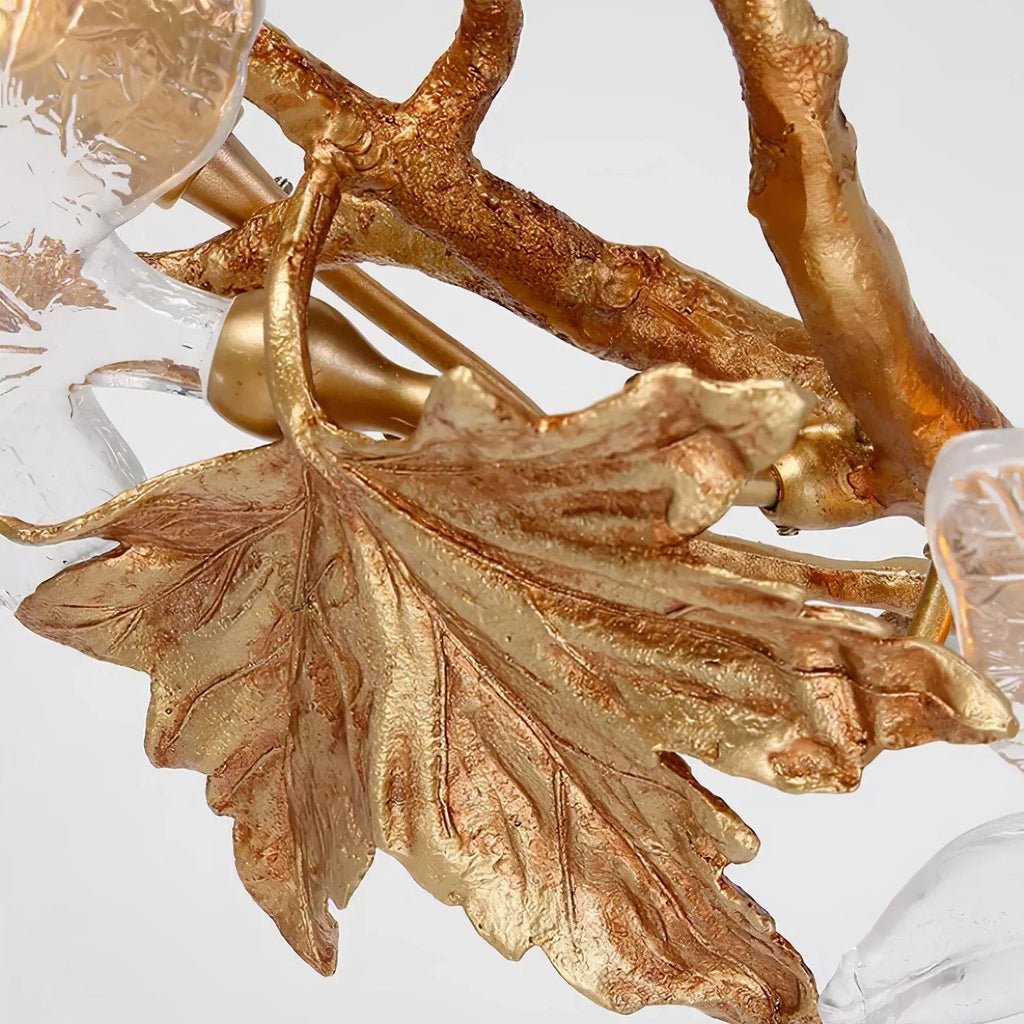 Folio Leaf Branch Chandelier