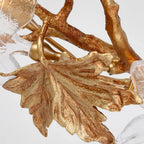 Folio Leaf Branch Chandelier