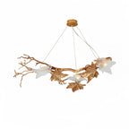 Folio Leaf Branch Chandelier