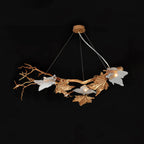 Folio Leaf Branch Chandelier