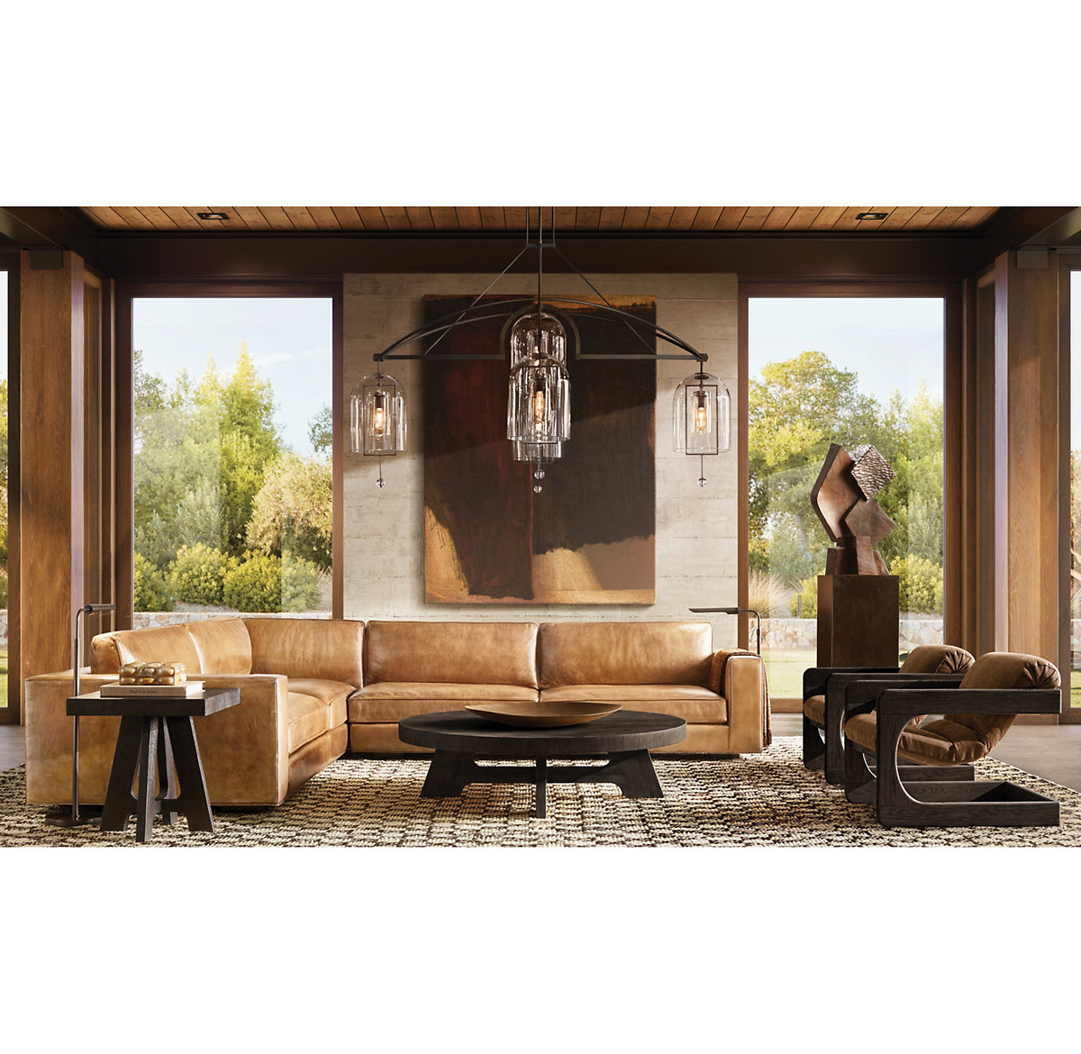 Fulcrest Grand Round Chandelier 61"