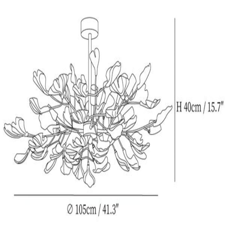 Gingko Luxury Chandelier Style A - ebuylight