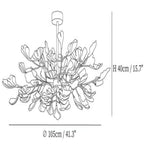 Gingko Luxury Chandelier Style A - ebuylight