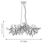 Gingko Luxury Chandelier Style C - ebuylight