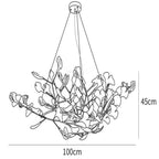 Gingko Luxury Chandelier Style D - ebuylight