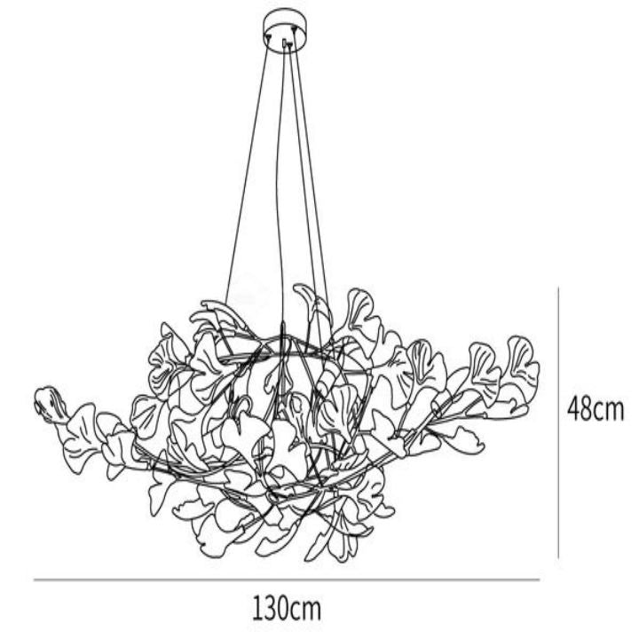 Gingko Luxury Chandelier Style D - ebuylight