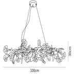 Gingko Luxury Chandelier Style E - ebuylight