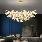 Ceramic Gingko Chandelier B - ebuylight