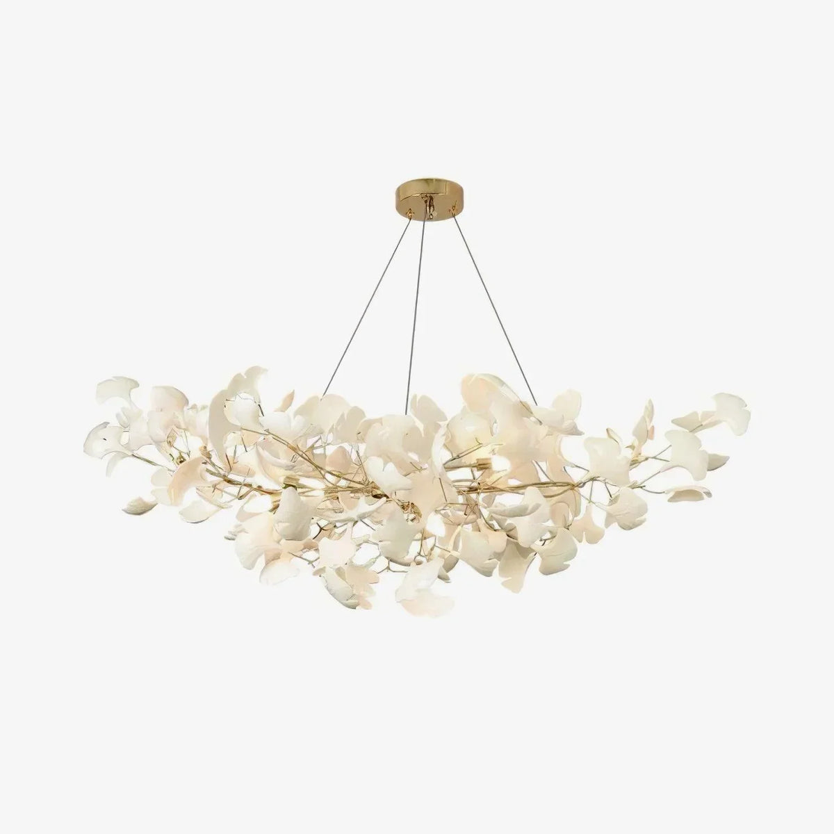 Ceramic Gingko Chandelier B - ebuylight