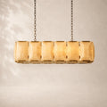 Harland Calcite Rectangular Chandelier 42"