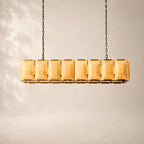 Harland Calcite Rectangular Chandelier 54"
