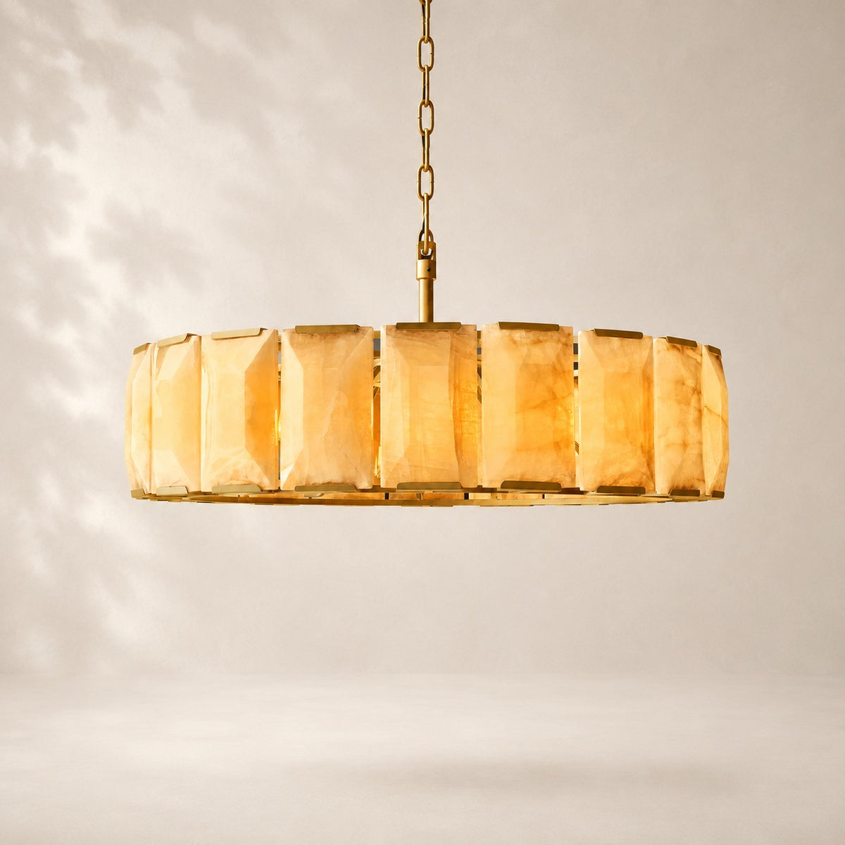 Harland Calcite Round Chandelier 43"