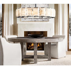 Harland Calcite Round Chandelier 60"