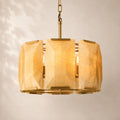 Harland Calcite Round Chandelier 19"