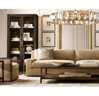 Harland Crystal Round Chandelier 60"