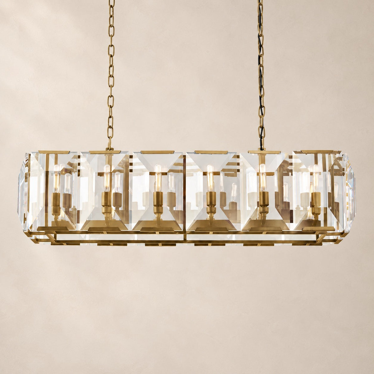 Harland Rectangular Chandelier 42"