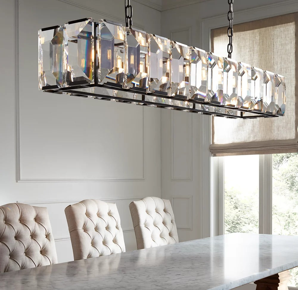 Harland Rectangular Chandelier 54"