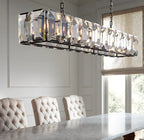 Harland Rectangular Chandelier 74"