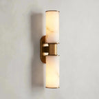 Hariel 2-Light Alabaster Wall Sconce