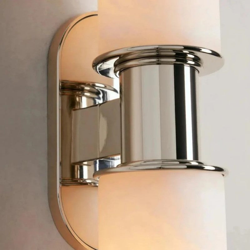Hariel 2-Light Alabaster Wall Sconce